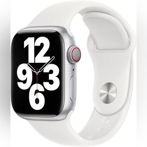 NIB Apple Watch White Sports Band 41mm S/M